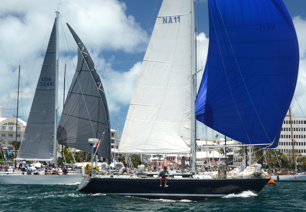 3 Swift leads Cygnette at the Finish RBYC AR 2014 DSC 4433